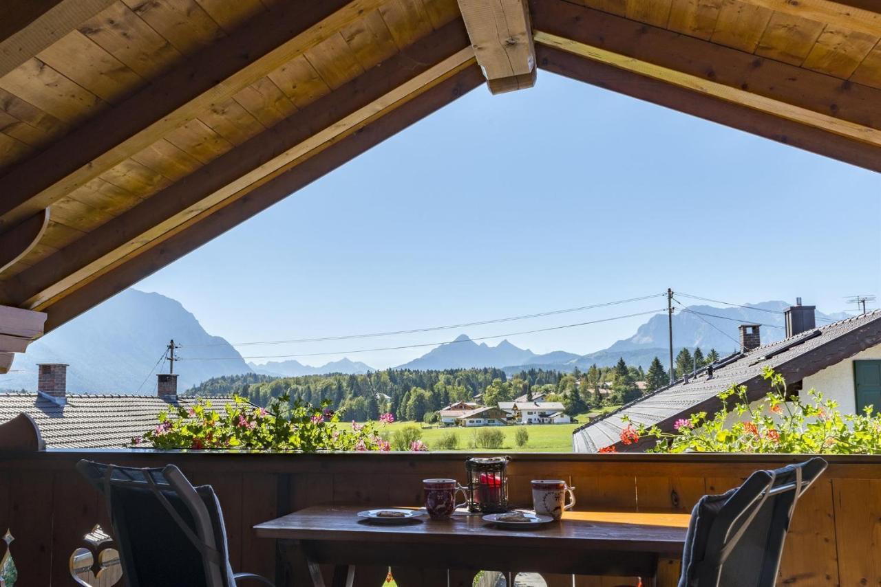Landhaus Gschwand Krün Buitenkant foto